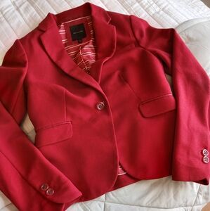 The Limited red blazer lined S